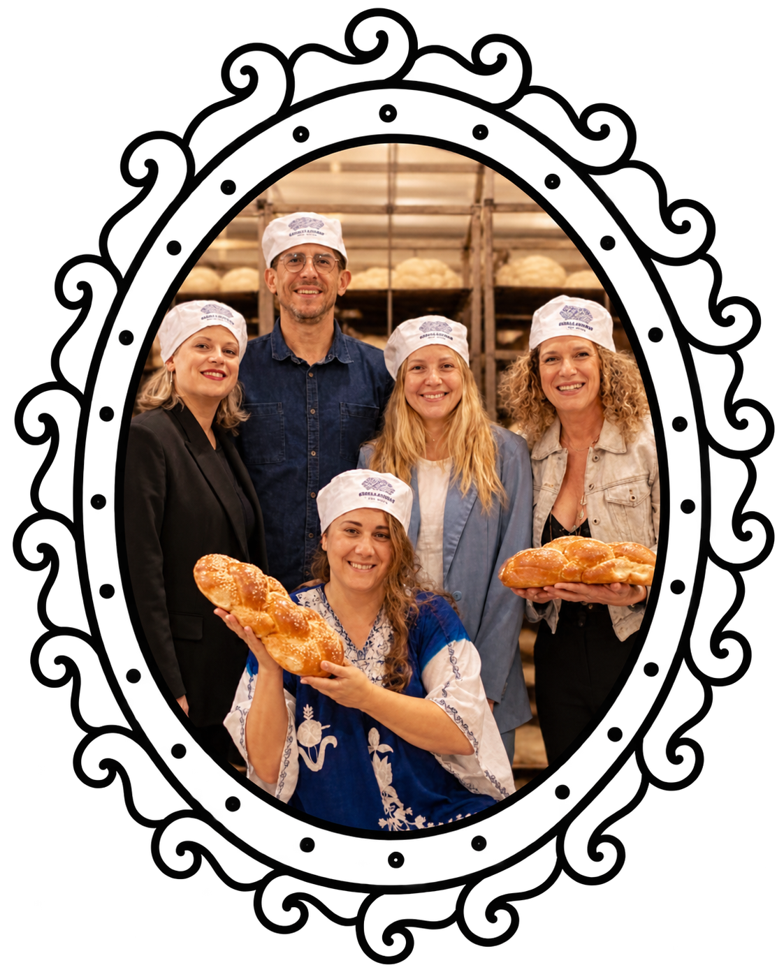 ChallahFest 2025 bakers with their challah