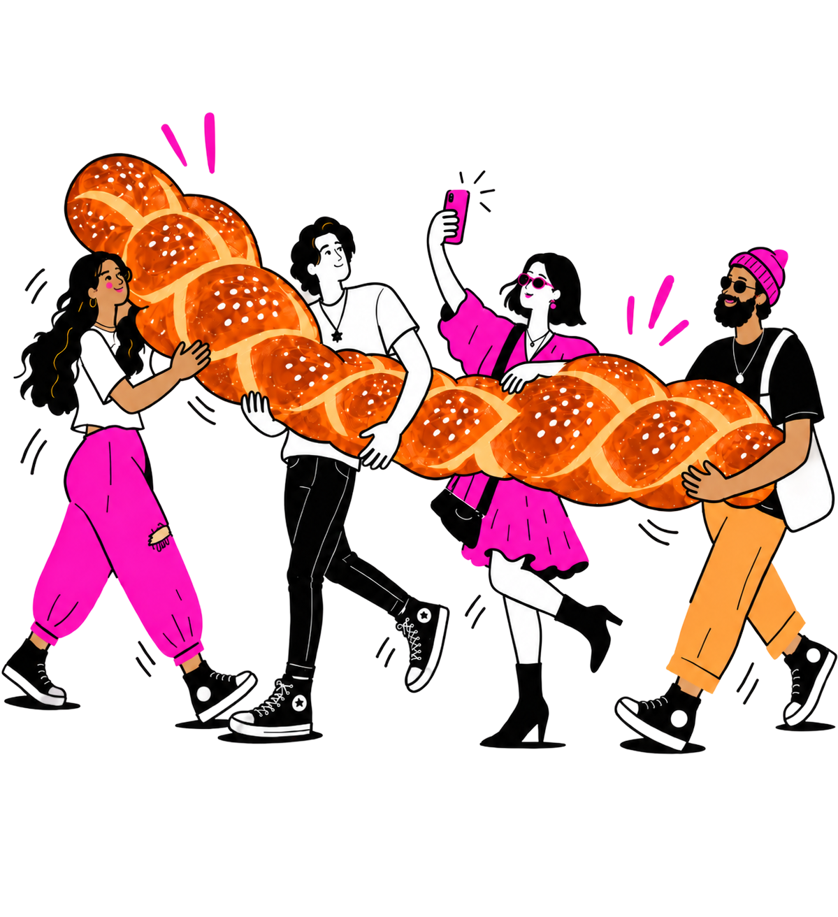 ChallahFest crowd